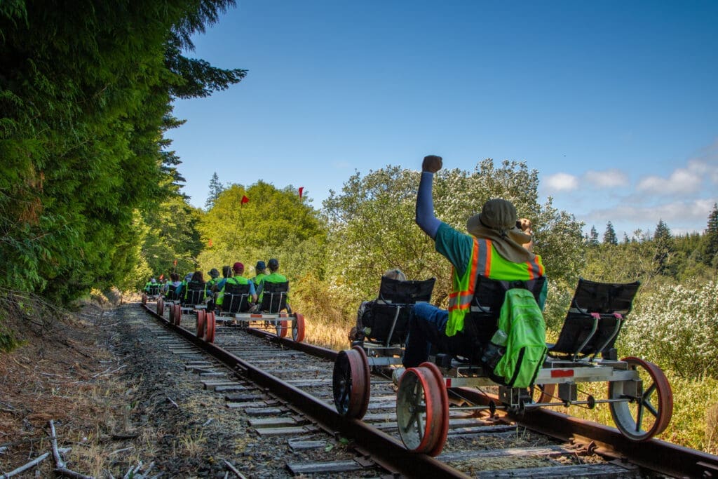 Rail Riding in Oregon